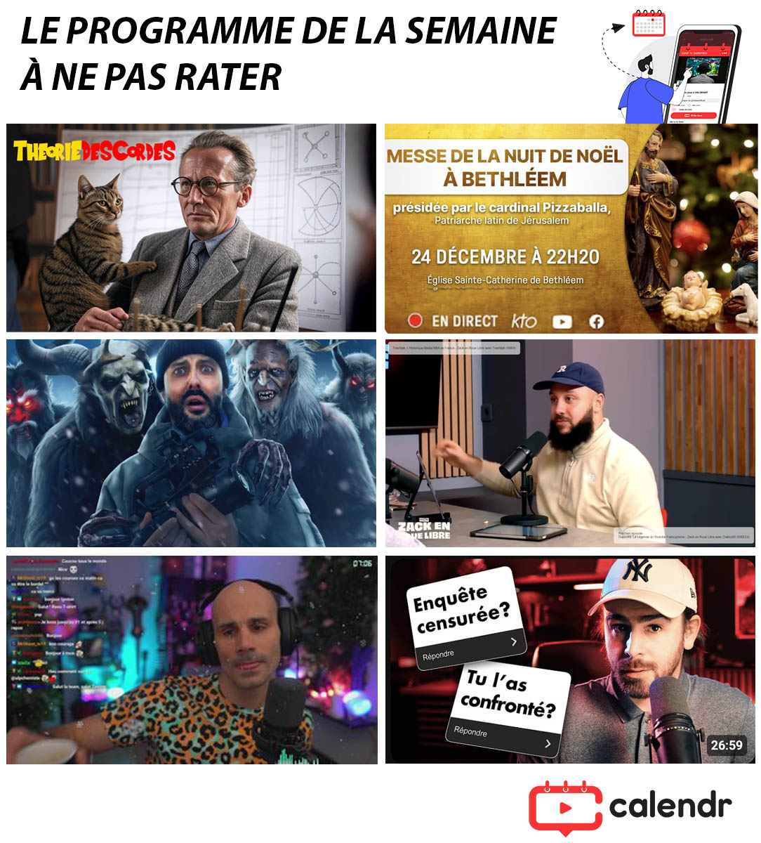 Ce qu’il ne faut pas rater cette semaine !