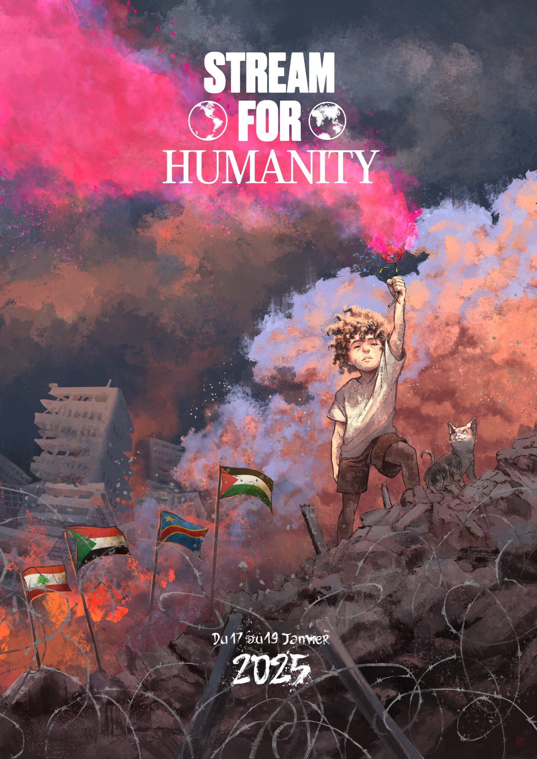 Stream for Humanity, le nouveau projet d’Amine