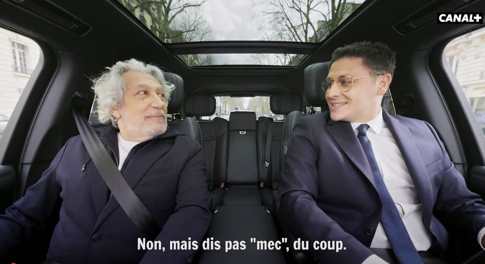 Alain Chabat en balade avec Loris Giuliano